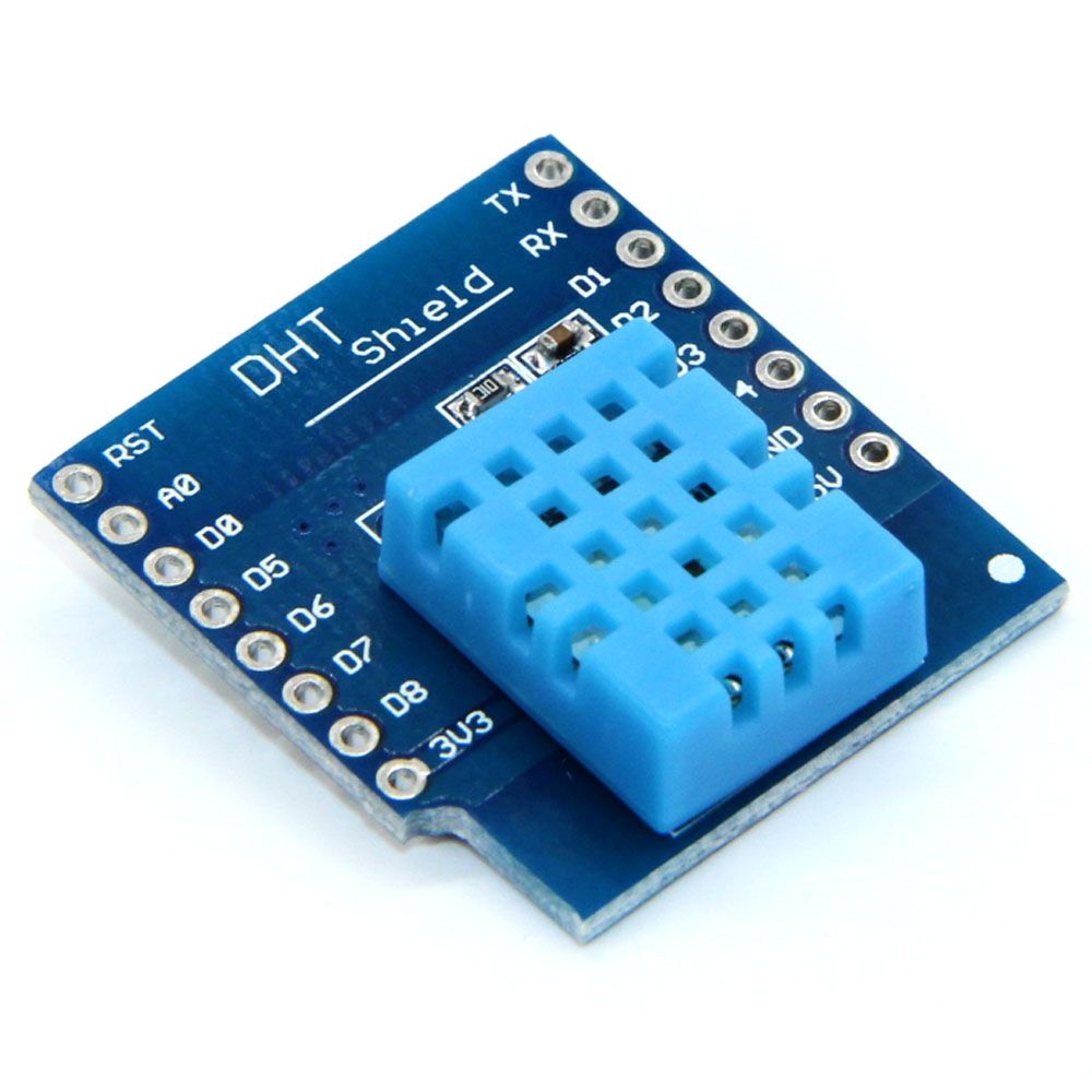 WEMOS D1 mini Temperatuur en vochtigheid sensor DHT11 Shield